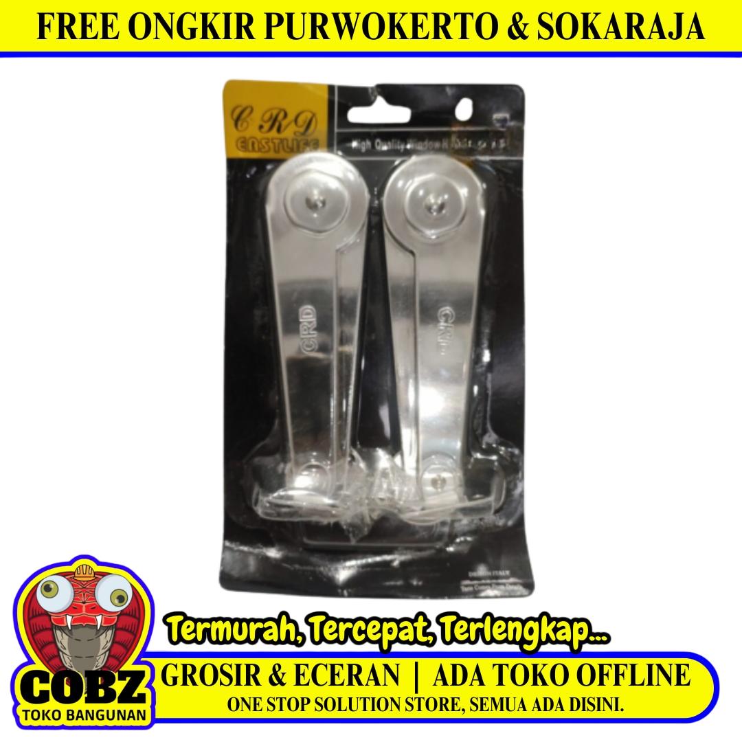 9 INCH / CRD TANGAN GARENG GRENDEL ENGSEL SALON HAK JENDELA