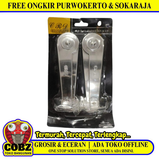 9 INCH / CRD TANGAN GARENG GRENDEL ENGSEL SALON HAK JENDELA