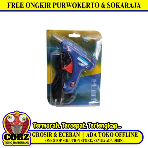 WOODPECKER Alat Lem Tembak Lilin Bakar Hot Melt Glue Gun