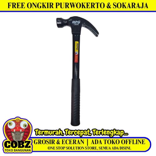 12 OZ / RPG Palu Martil Kambing Tanduk Congkel Paku Gagang Bahan