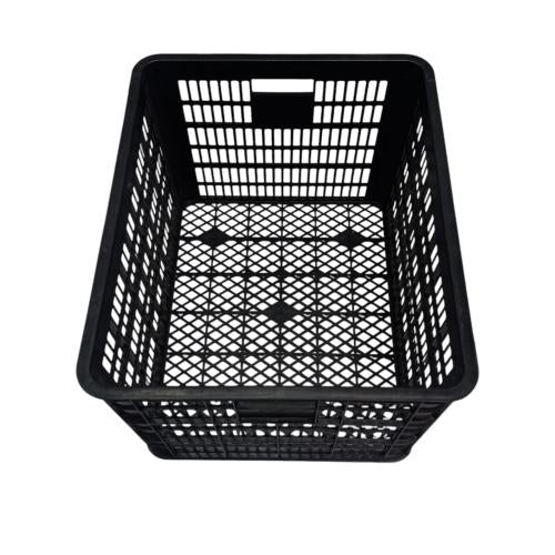 630 MM x 520 MM x 370 MM / TALUPLAS S4-001 Krat Industri Keranjang Buah Rongga Black