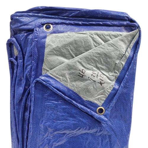 4 M X 6 M / TM A3 Terpal Tarpaulin Tutup Plastik PVC Warna Luar Warna Dalam