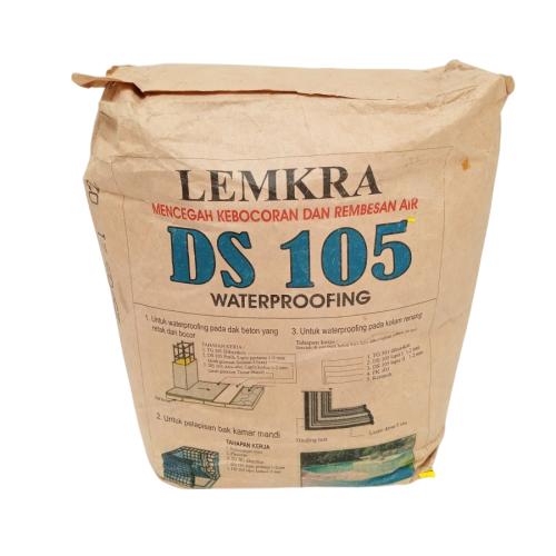 5KG / LEMKRA DS 105 Semen Waterproofing Pelapis Anti Bocor Abu-Abu Sak