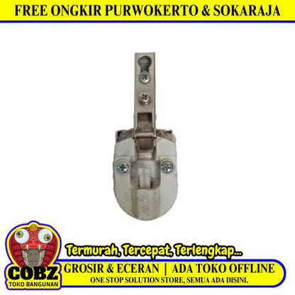 NM Engsel Sendok Kaca Pintu Lemari Non Hidrolik Besar