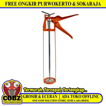 NISHIO Alat Tembakan Penyodok Lem Kaca Silicone Sealant Botol