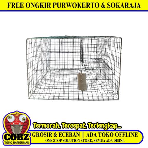30 CM x 24 CM x 16 CM / TM Perangkap Kurungan Jebakan Tikus Besar