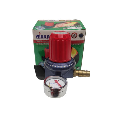 WINN GAS W 181 M Regulator Kepala Tabung Gas LPG Tekanan Tinggi + Meteran
