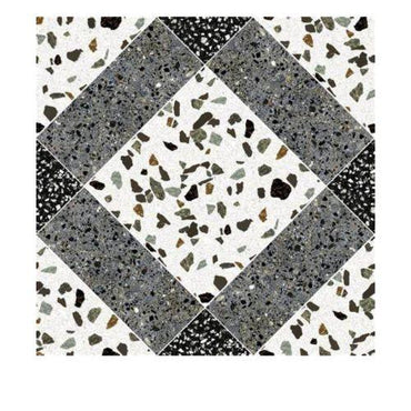 25 CM x 25 CM / ASIA ROCKFORD Keramik Lantai Kamar Mandi Matte Grey Dus