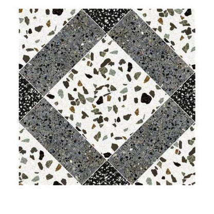 25 CM x 25 CM / ASIA ROCKFORD Keramik Lantai Kamar Mandi Matte Grey Dus