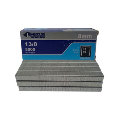13 / 8 MM / BENZ WERKZ Refill Isi Guntacker Stapler Tembak 8 MM Dus