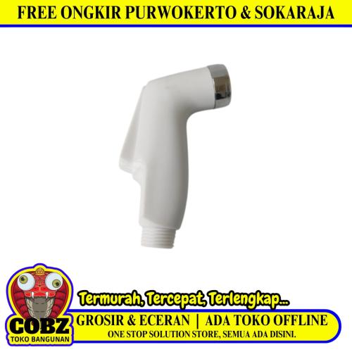 1/2 IN / WO Kepala Jet Shower Cebok Plastik PVC