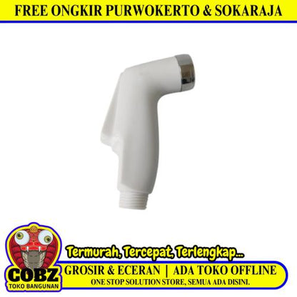 1/2 IN / WO Kepala Jet Shower Cebok Plastik PVC