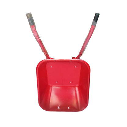 DEGA Gerobag Sorong Pasir Proyek Cor Semen 1 Roda Ban Hidup Merah Set