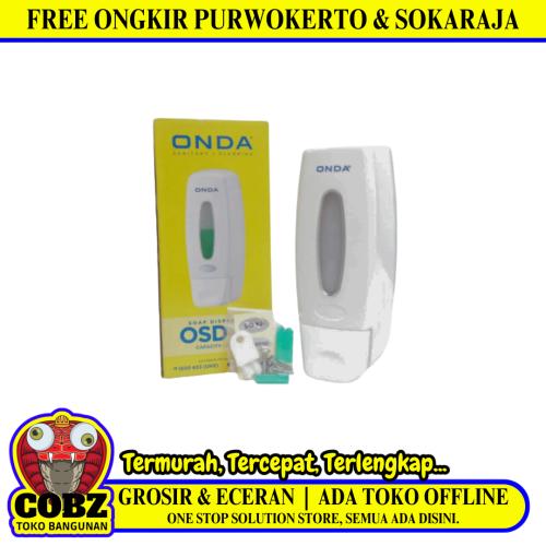 360 ML / ONDA OSD 01 Dispenser Tempat Sabun Dinding Manual 1 Tabung