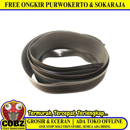 6 CM x 100 CM / NM List Karet Tangga Stepnosing Abu-Abu