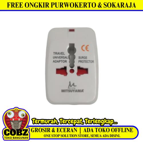 MITSUYAMA Steker Jek Stop Kontak Terminal Colokan Serbaguna Universal