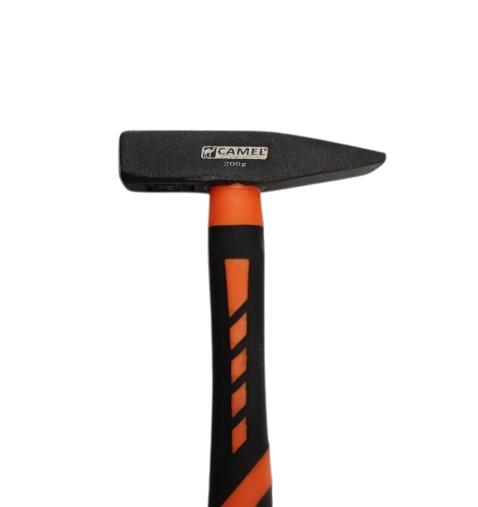 200 G / CAMEL Palu Martil Kaca Tukang Machinist Hammer Gagang Karet