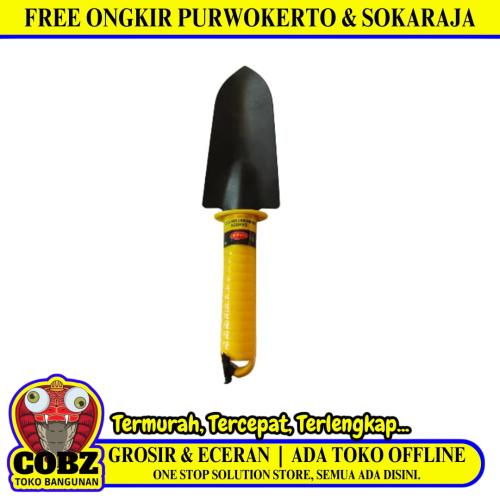 10 IN / COBZ Sekop Taman Kebun Media Tanaman Pot Mini Kuning