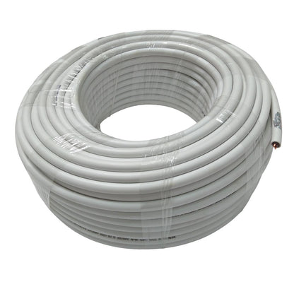 2 INTI x 1.5 MM / TM NYM Tunggal Kabel Tembaga SNI Putih Meter