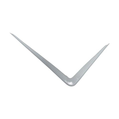 155 MM x 220 MM / TM Siku Rak L Shelf Brackets Penyangga Putih Tebal