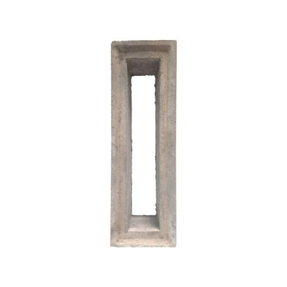 13 CM x 40 CM / BL Profil Rooster Lubang Angin Semen Abu 1 Sisi Biji