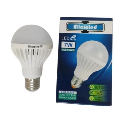 7 WATT / MICROLED LED Lampu Bohlam Bulb Moto Putih