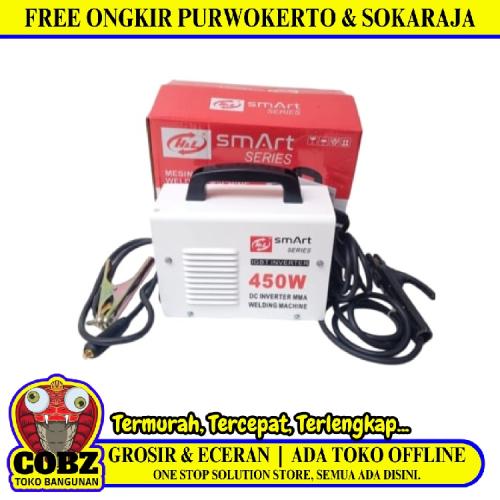 450 WATT / H&L SMART Mesin Trafo Las Listrik Inverter Welding Machine