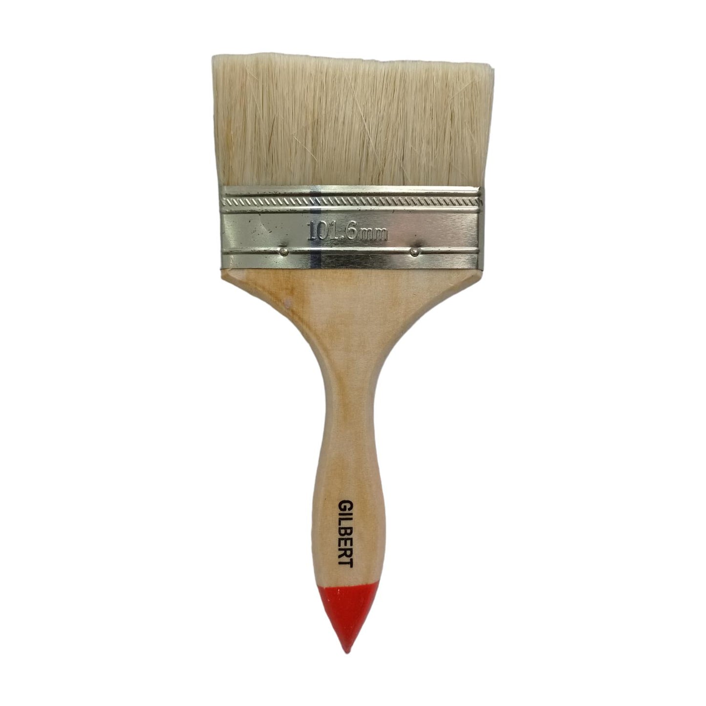 4 IN / GILBERT Kuas Cat Tembok Kayu Besi Air Acyrlic Paint Brush