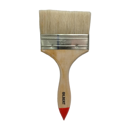 4 IN / GILBERT Kuas Cat Tembok Kayu Besi Air Acyrlic Paint Brush