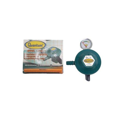 QUANTUM QRL-03 Regulator Kepala Tabung Gas LPG Tekanan Rendah + Meteran