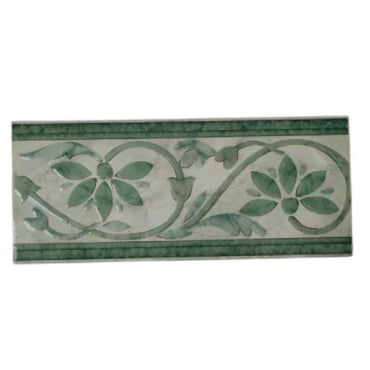 16.5 CM x 40 CM / COBZ VENUS List Keramik Dinding Kamar Mandi Green Lembar