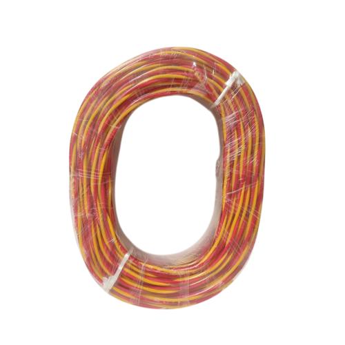 2 INTI x 0.75 MM x 50 M / HOKISUN Serabut Kabel Audio Tembaga SNI Merah Kuning Roll