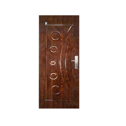 4 CM x 90 CM x 210 CM / FORTRESS URBAN 90.03 SINGLE DOOR Pintu Baja Coklat Set