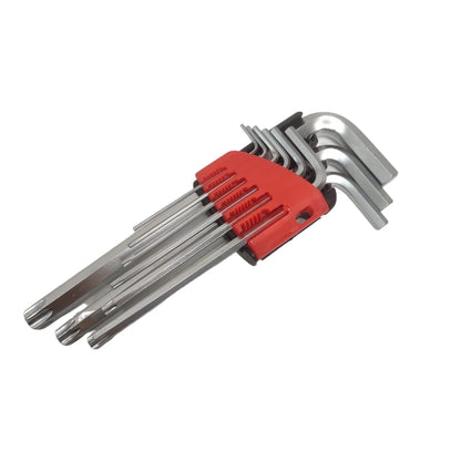 1.5MM-10MM / SOLIGEN Kunci L Hexagon Bintang Wrench Screw Panjang Set