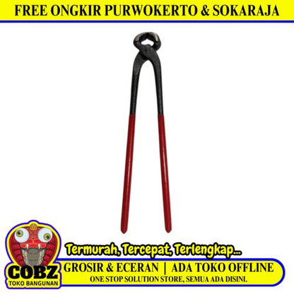 10 IN / HPP Catut Tang Kakak Tua Alat Potong Kawat Gagang Karet