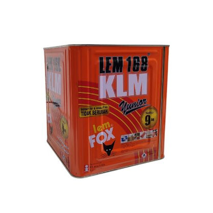 9 KG / FOX YUNIOR Lem Kuning Aibon Untuk Kayu Plastik Karet Kulit Kaleng