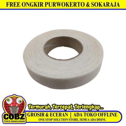 20 MM / TM Isolasi Lakban Serat Kasa Plafon Gypsum Fiber Tape