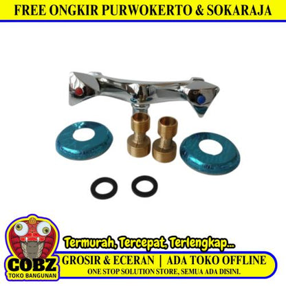 1/2 IN / ONDA K 306 CB Kran Air Shower Panas Dingin Stainless