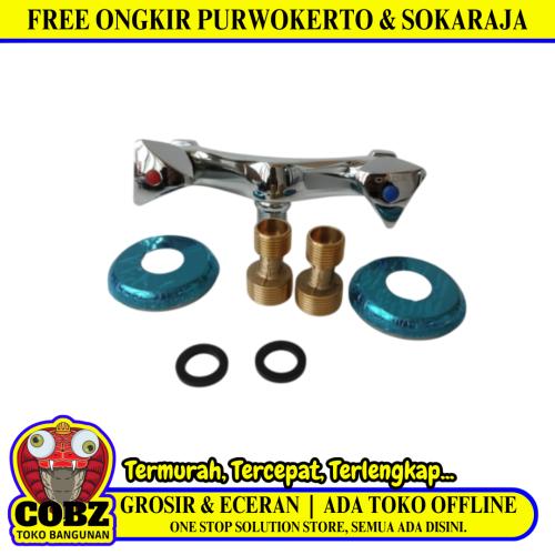 1/2 IN / ONDA K 306 CB Kran Air Shower Panas Dingin Stainless