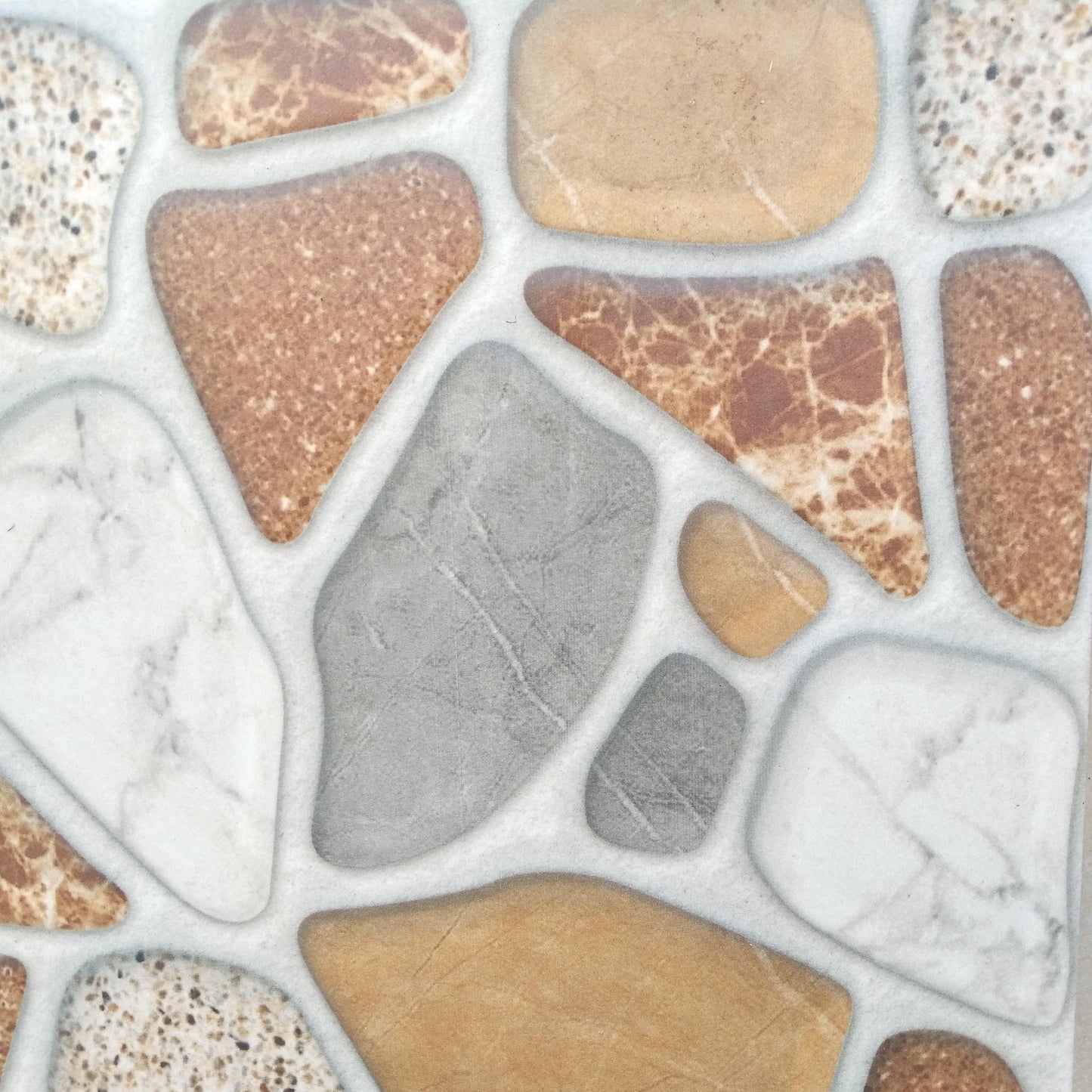 40 CM x 40 CM / ARWANA DG COASTAL Keramik Lantai Teras Garasi Matte Brown Dus