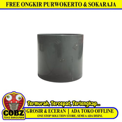 5 IN / RUCIKA D-DS Sok Shock Socket Sambungan Fitting Pipa PVC