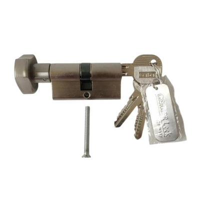 GERBER Silinder Anak Kunci Pintu Knop Kuping Putar Besar + 3 Kunci Set