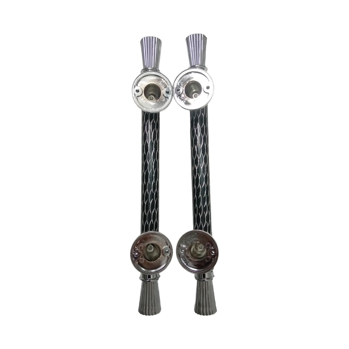 35 CM / EIFFEL Tarikan Pegangan Pull Handle Pintu SS Hitam Set