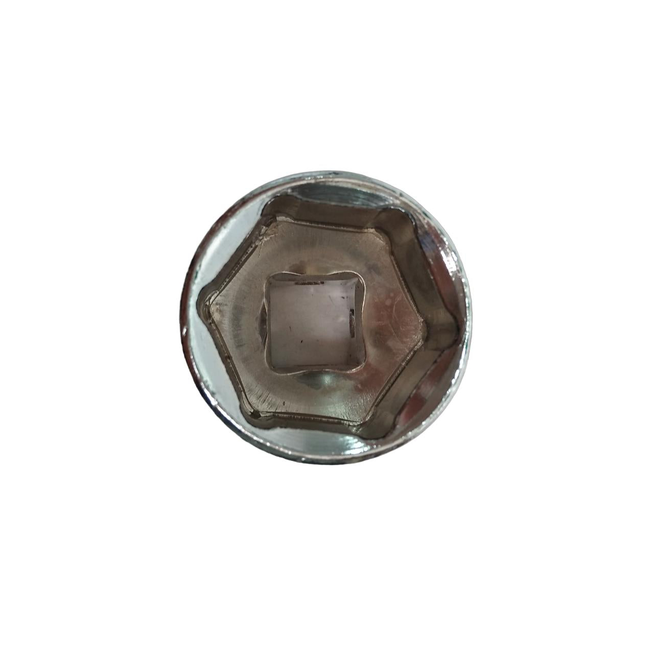 6 PT x 1/2 IN x 27 MM / TM Mata Kunci Sok Shock Socket Chrome