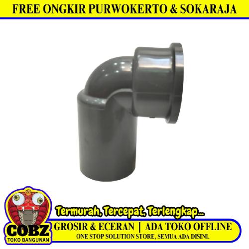 3/4 IN / RUCIKA AW Knee Keni L Drat Dalam Faucet Elbow PVC