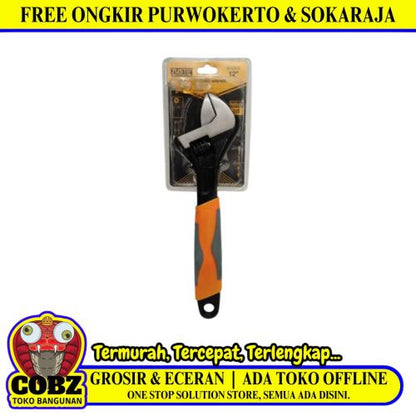 12 IN / JUSTER Kunci Inggris Bago Multifungsi Adjustable Wrench