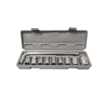 8 MM - 24 MM / KTP Mata Kunci Sok Shock Socket Wrench 9 Pcs Set