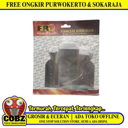 2 - 5 IN / FRT Sekrap Daun Kape Scrapper Cat Acian Stainless Set