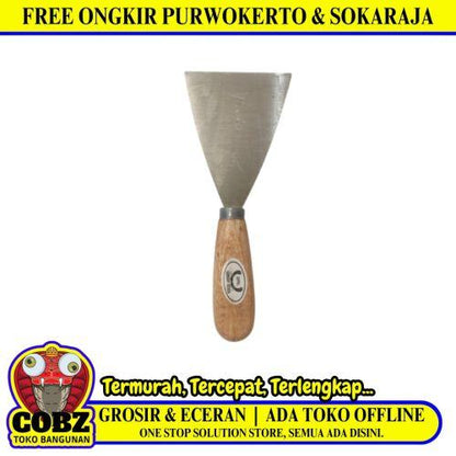 3 IN / EIFFEL Sekrap Kape Scrapper Cat Perata Acian Gagang Bahan