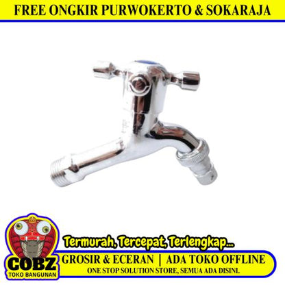 1/2 IN / ONDA A812 CLS Kran Air Taman Kamar Mandi Mesin Cuci Stainless